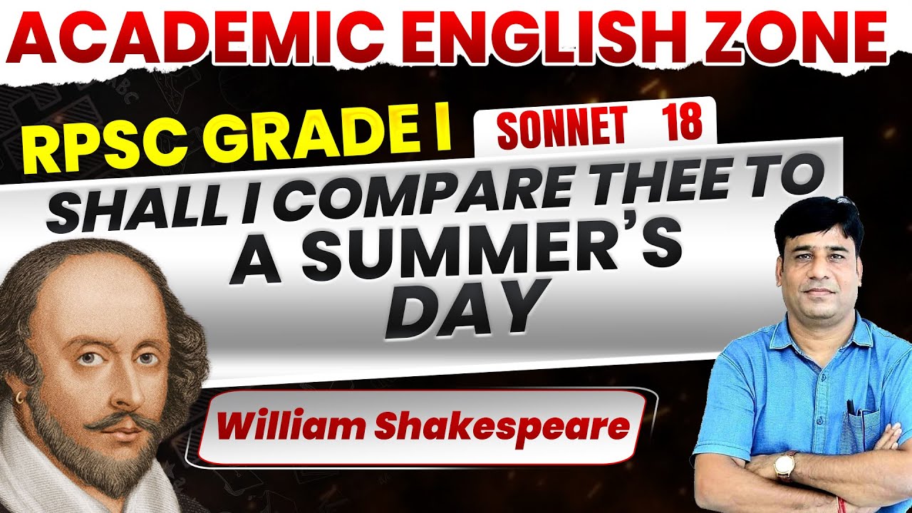 Shakespeare's Sonnet 18: 