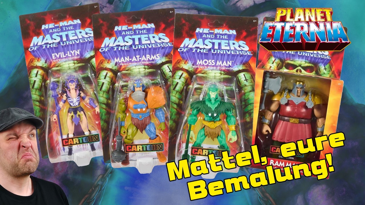 Mattel, eure Bemalung! MotU Origins 200X Cartoon Collection Wave 2