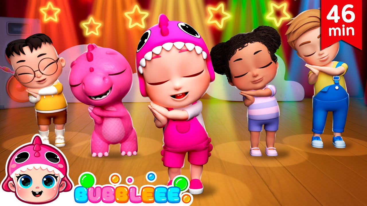 A Ram Sam Sam Dance + More Baby Songs for Dance | Bubbleee Nursery Rhymes & Kids Songs 🌟