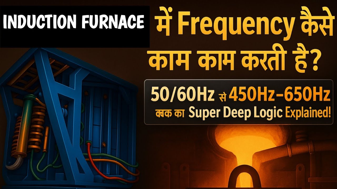 Induction Furnace में Frequency काम कैसे करता है | What is Frequency | HZ/Cycle क्या होता है @tapan