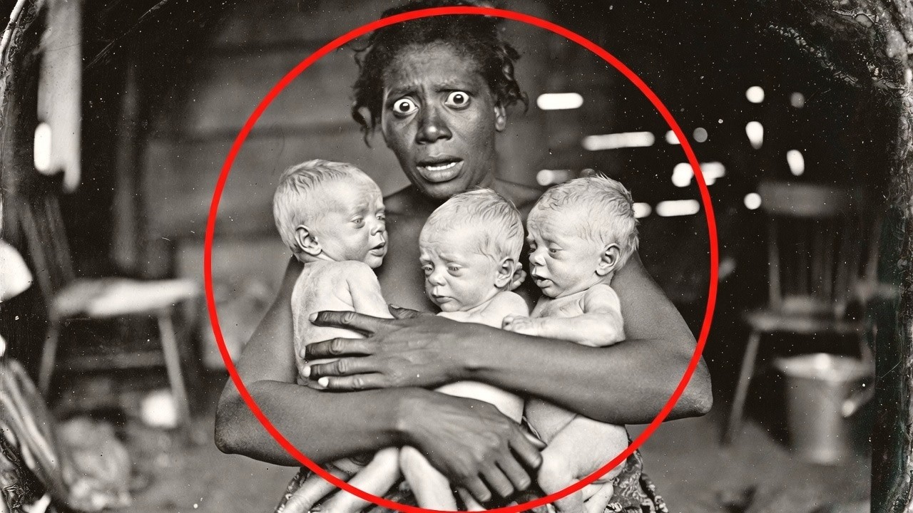 Bébés Esclaves Yeux Bleus & Blonds : Tous d'UN SEUL Père ! Scandale Louisiane