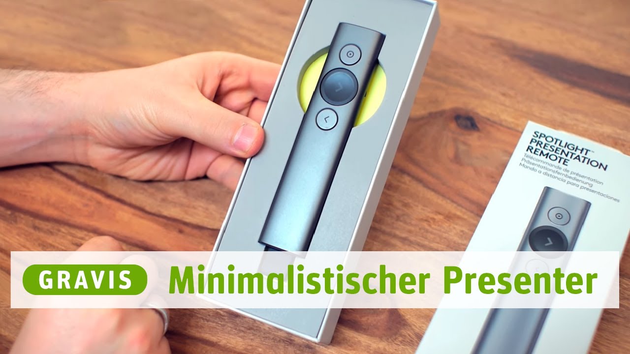 Logitech Presenter SPOTLIGHT - GRAVITIES Plus #25