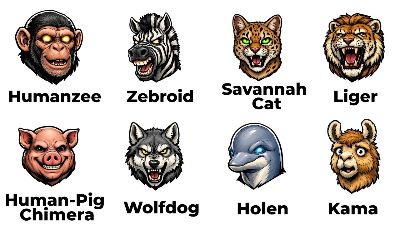 Every Deadliest Human Hybrid Animal Explained in 8 Minutes