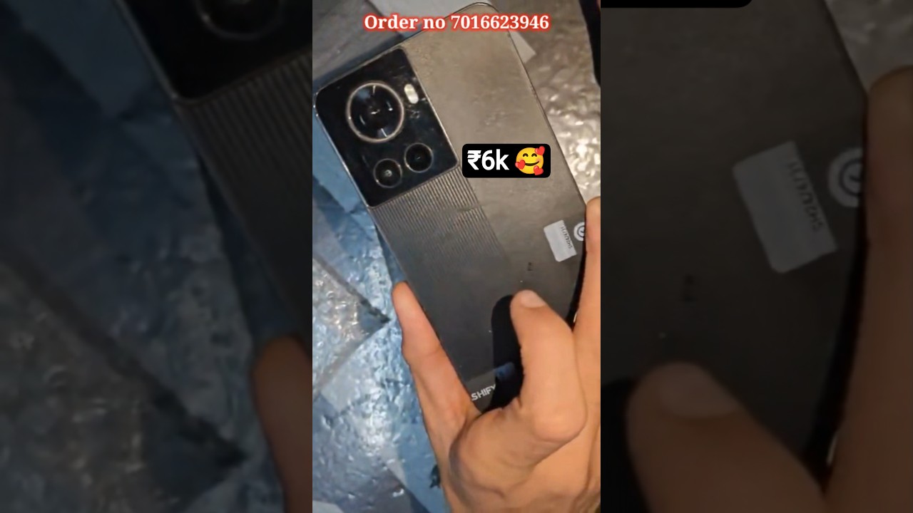 Refurbished 5g phone under ₹6k me 🤩 Delevered to customer 🥰
