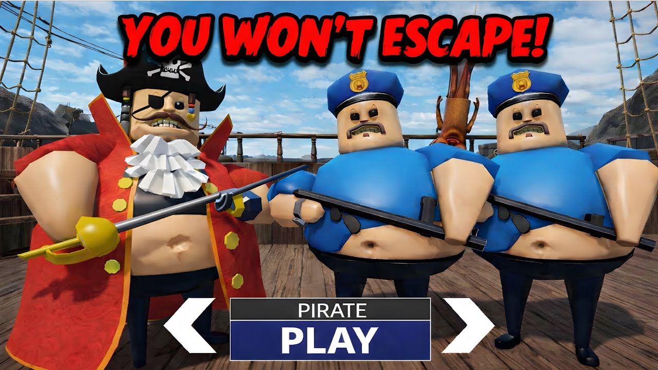 YOU WON’T ESCAPE! 😱 Pirate vs Police in Roblox