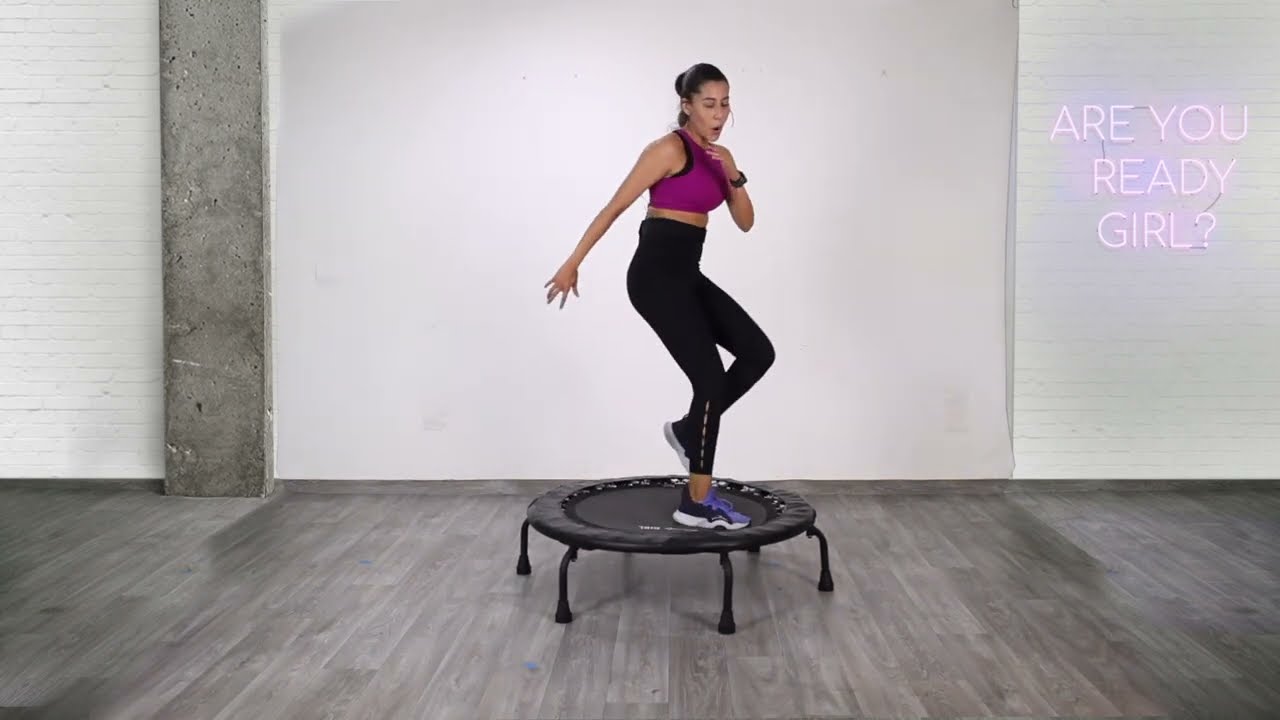 🔥Rutina Nueva 2024 De Jumping Fitness En Mini Trampolín Para Principiantes - Clase Completa