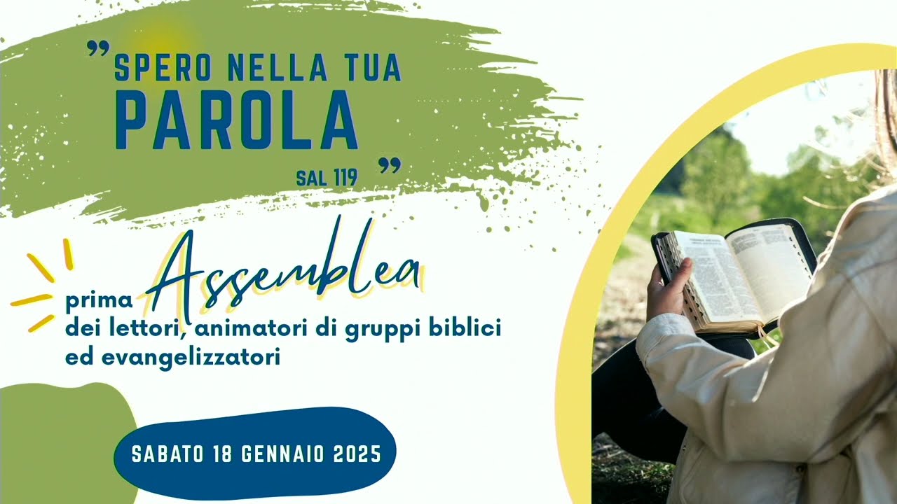 Assemblea dei lettori, animatori dei gruppi biblici ed evangelizzatori