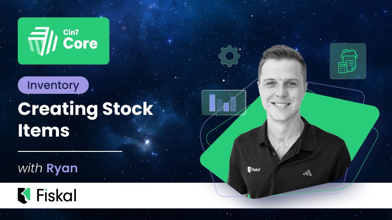 Cin7 Core - Inventory: Create New Product: Stock Item