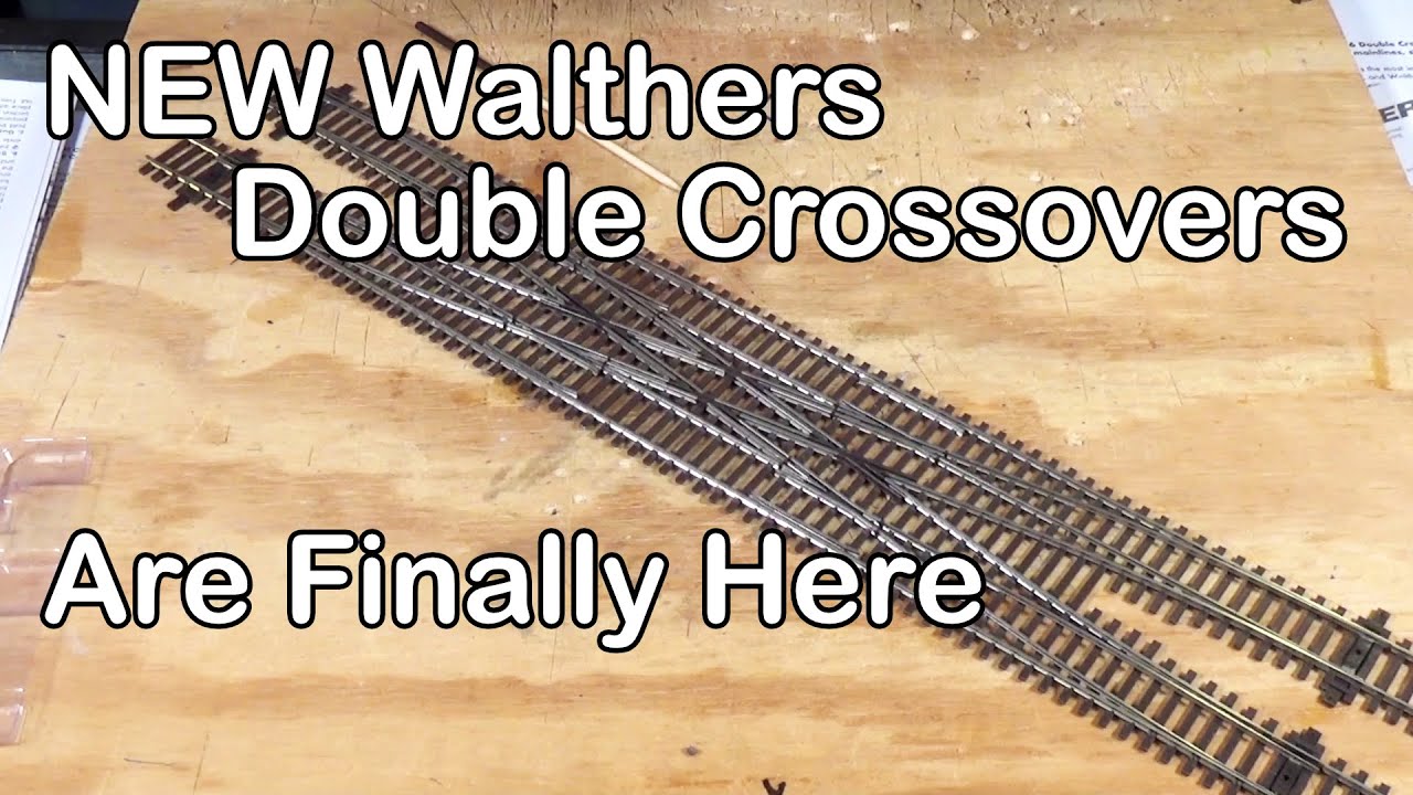 НОВЫЕ двойные кроссоверы Walthers — стоят ли они своих денег (231)