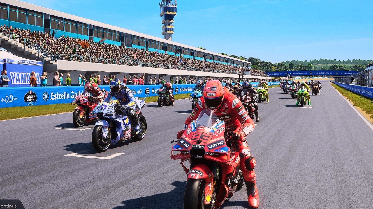 Alex Marquez’s Tough Fight for P1 🔥 MotoGP 25 Gameplay