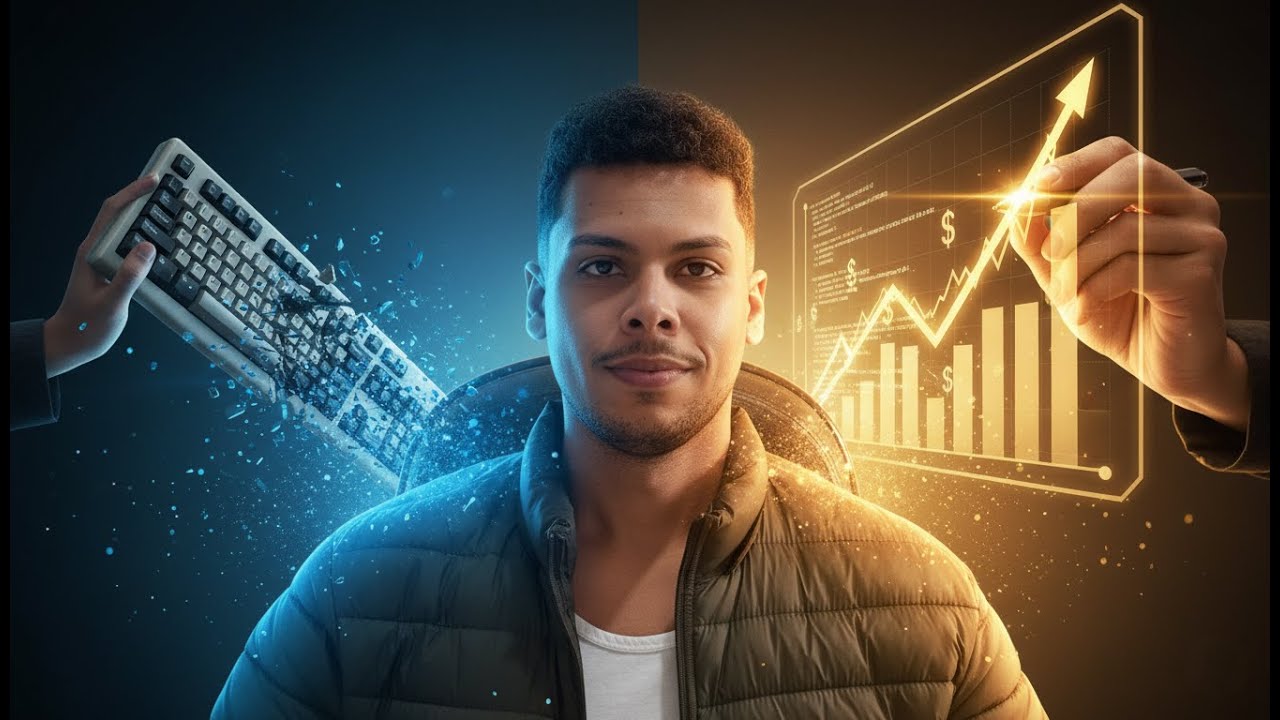 Eu Parei de Escrever Código (E Minha Renda Dobrou)