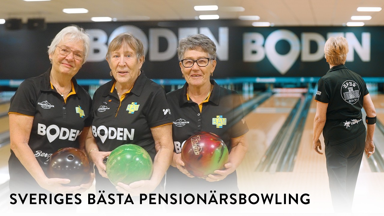 Glädje och gemenskap i Bodens Pensionärers Bowlingsällskap