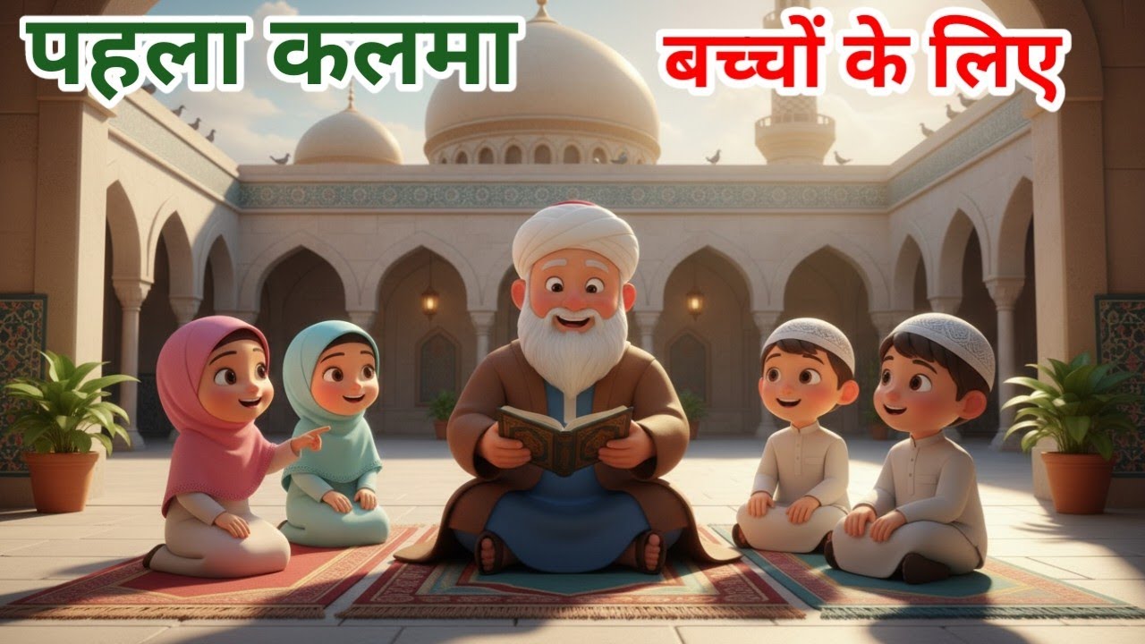 Kid | Islamic Wheels on the Bus Song for Kids | Allahu Akbar,Bismillah Nasheed |