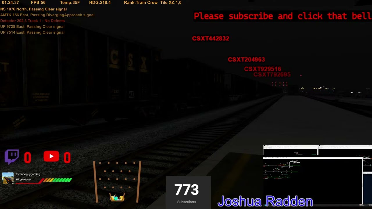 run8 railcam | railfanning the AGS south region