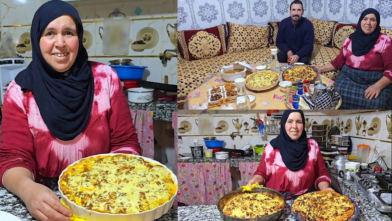 الفطور2️⃣فرمضان🌙اسرع فطور فالتاريخ🤯مي مليكة كتنافس الطاليان😂فجأتنا بهادشي بقينا مصدومين😨