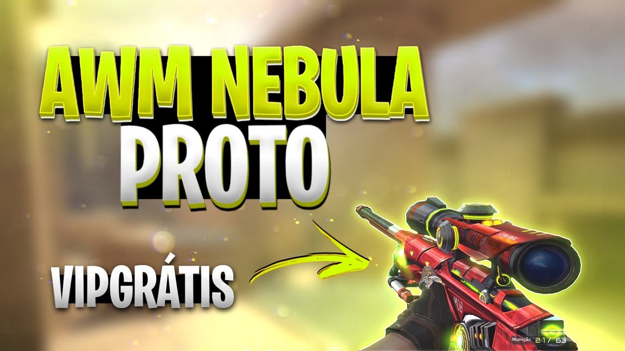 AWM NÉBULA PROTO 😲 (VIP GRÁTIS) | CrossFire