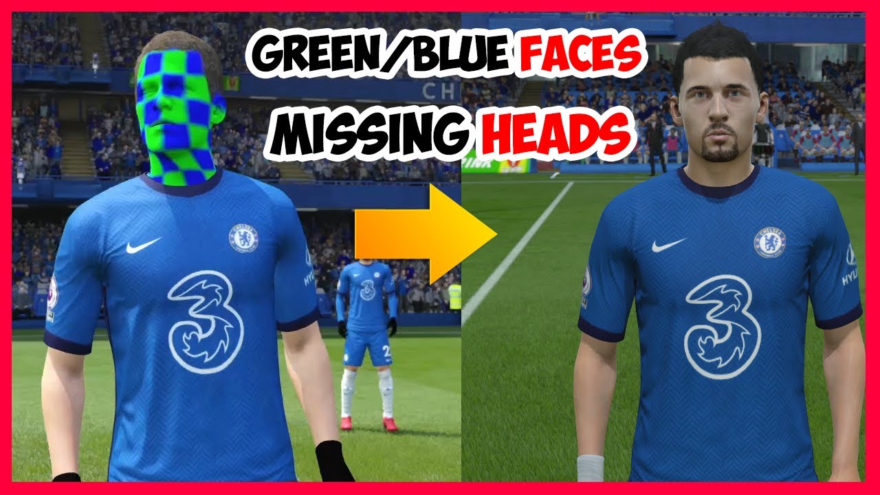 FIX GREEN/BLUE/MISSING HEADS IN FIFA PC | FIFA 14, FIFA 15, FIFA 16