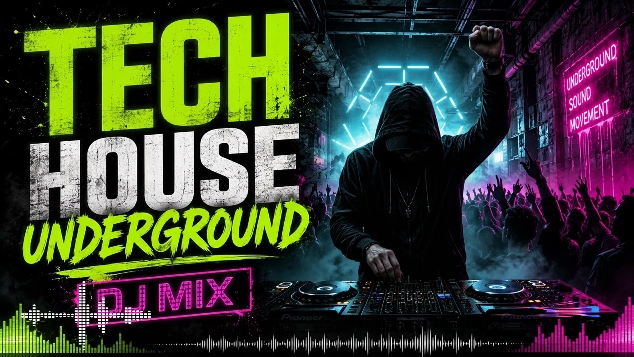 Tech House DJ Mix 2026 🚨 | Peak Time Basslines & Dark Underground Party Vibes 🔥