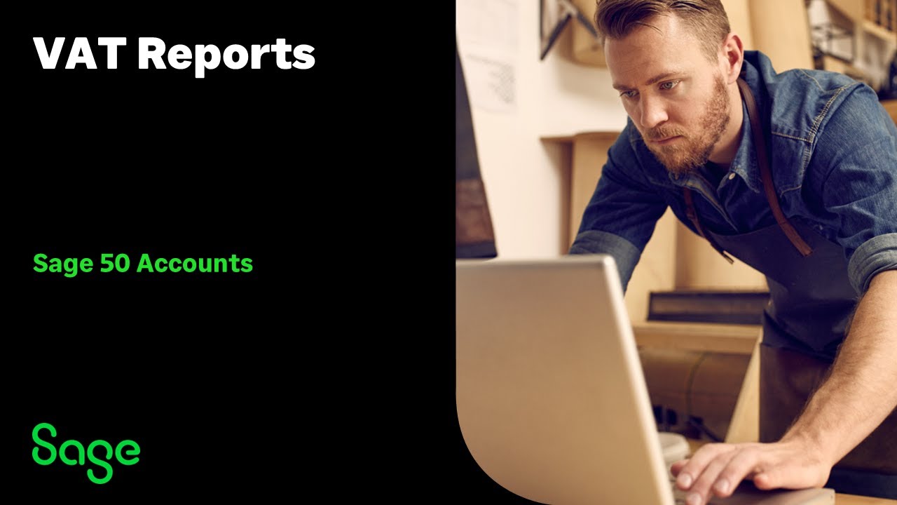 Sage 50 Accounts (UK) - VAT - Running reports to reconcile your VAT Return