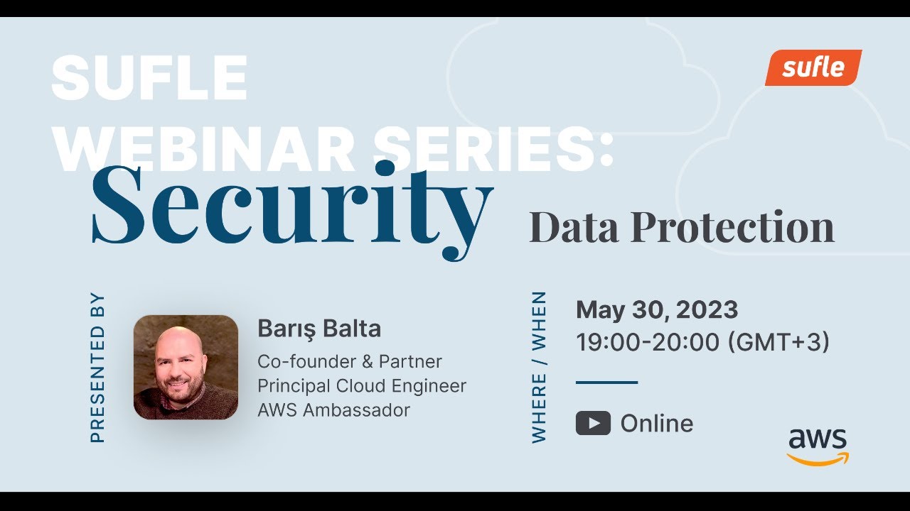 Sufle Webinar Series - Security | Data Protection