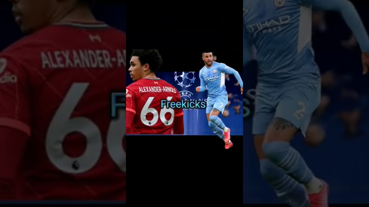 Kyle Walker vs alexander-arnold edit #shorts #football #footballshorts #alexanderarnold #kylewalker