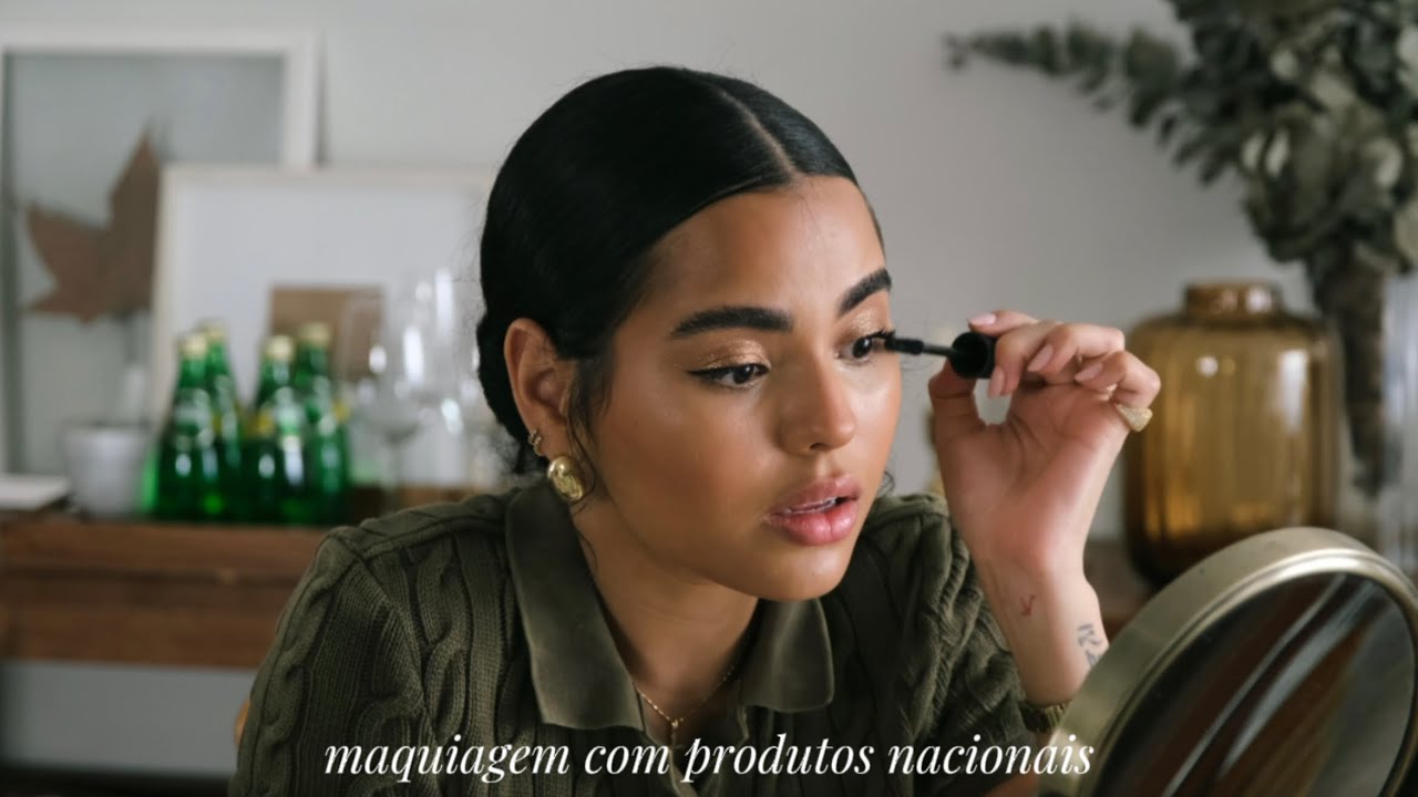MAQUIAGEM COMPLETA SÓ COM PRODUTOS NACIONAIS QUE VOCÊ PRECISA CONHECER!