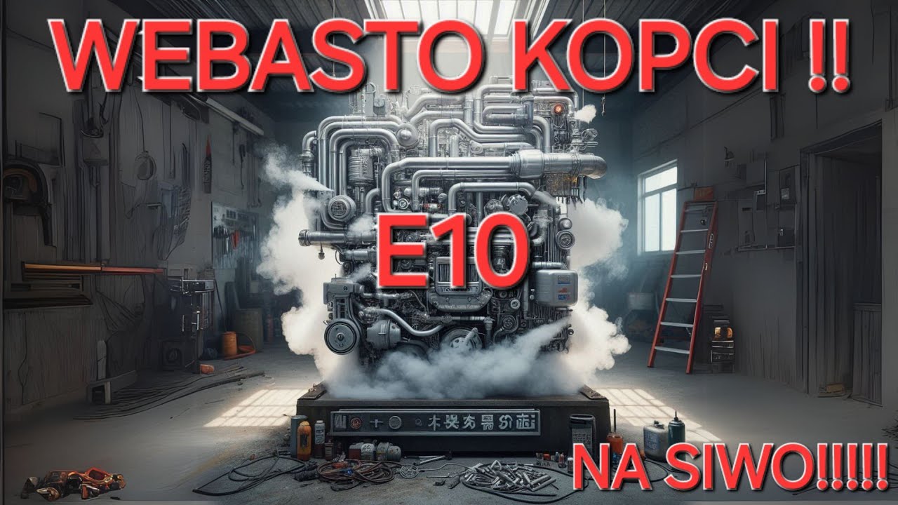 Chińskie webasto BŁĄD E10! BUBEL? świeca pompka wymienione KOPCI na ŚIWO #e10 #webasto CO DALEJ ????