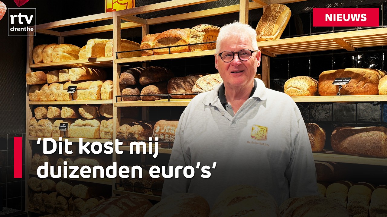 Bakker zonder klanten door CODE ROOD in Drenthe | RTV Drenthe