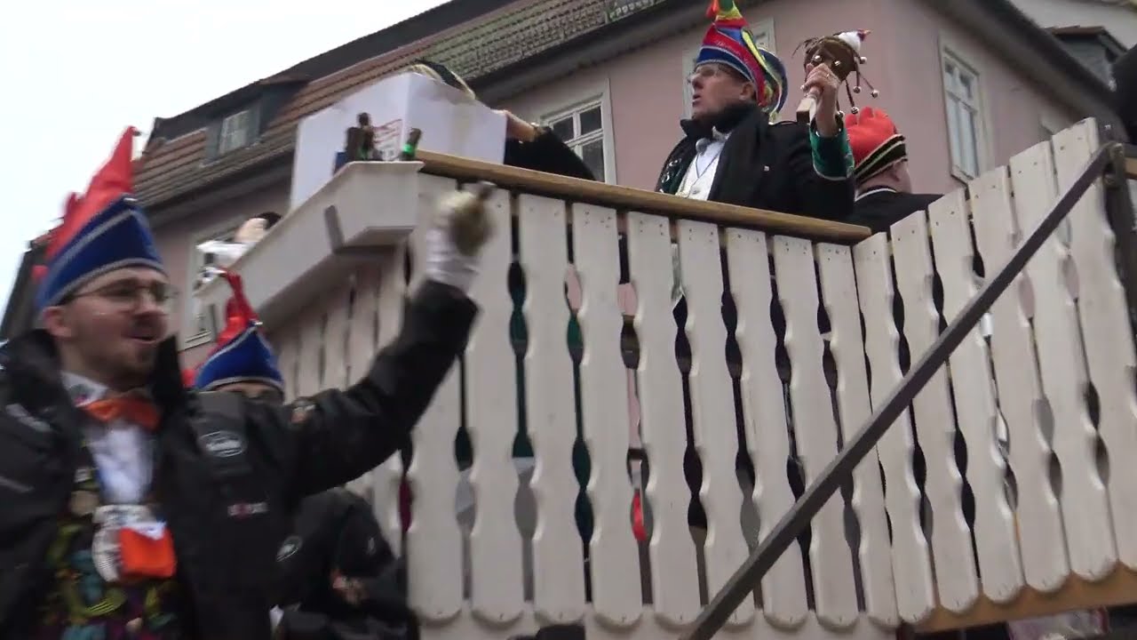 Rosenmontagsumzug der Foaset in Fulda 2024 - Geselligkeitsverein Dirloser Gückel