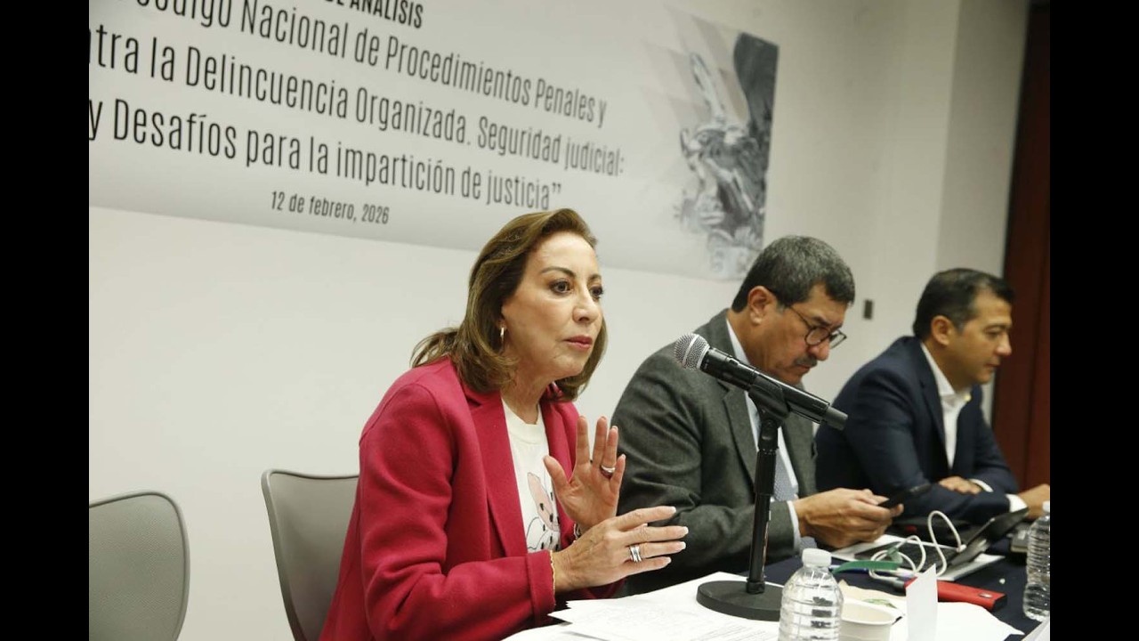 Senadora Guadalupe Murguía: mesa de análisis “Reformas al Código Nacional de Procedimientos Penales