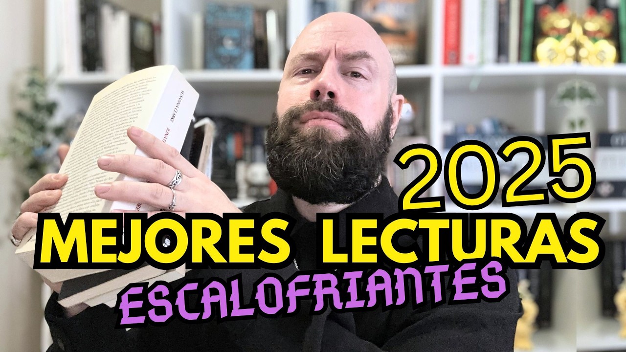 TOP 5 MEJORES LECTURAS DE 2025 📚 Libros de terror y fantasía | Diego Beaumont