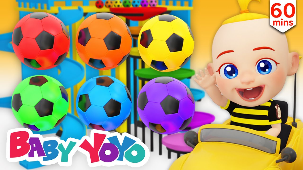 Разнообразные конфеты (Color Balls Slider) | Детские песенки- Baby yoyo