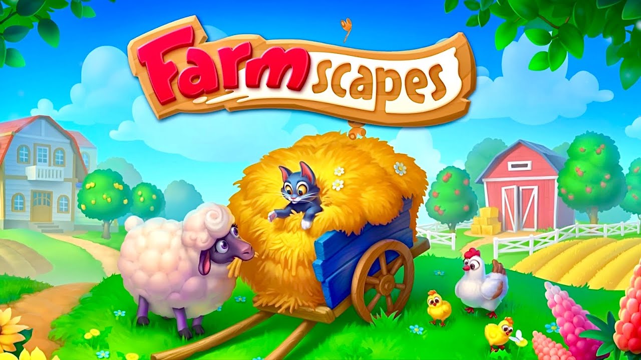 Farmscapes. Part 6. Gameplay Walkthrough (iOS, Android). #farmscapes