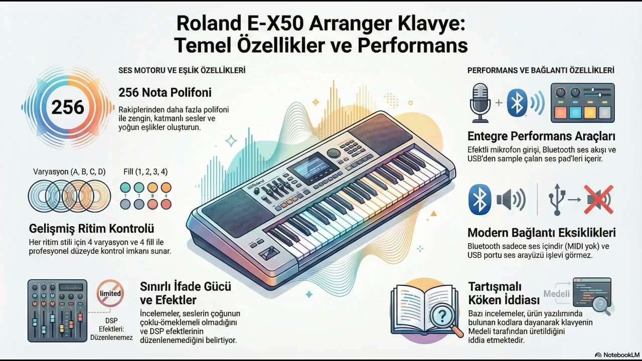Roland E-X550 Arranger Klavye ile İlgili Bir Sohbet