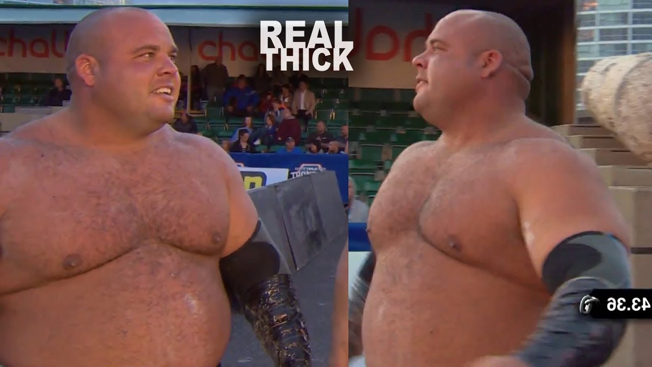 Highlights - Super Heavyweight Strongman Doing Atlas Stones