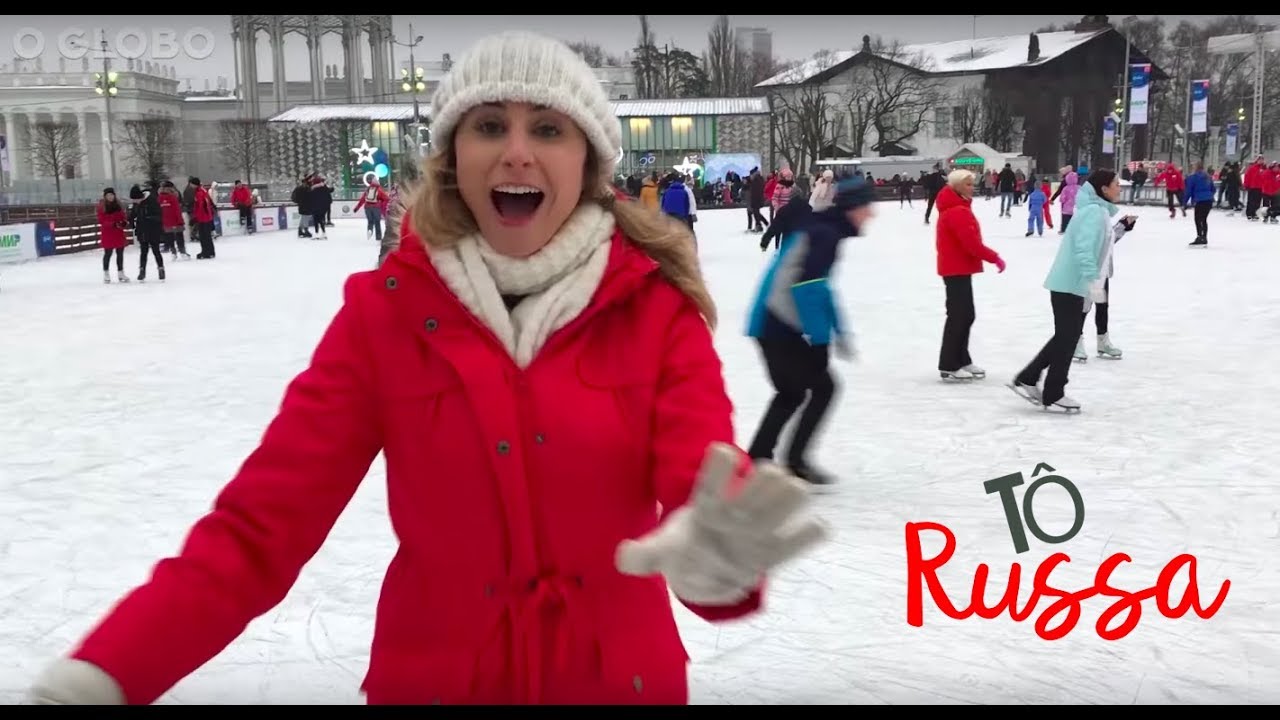 Moscou tem a maior pista de patinação no gelo artificial do mundo
