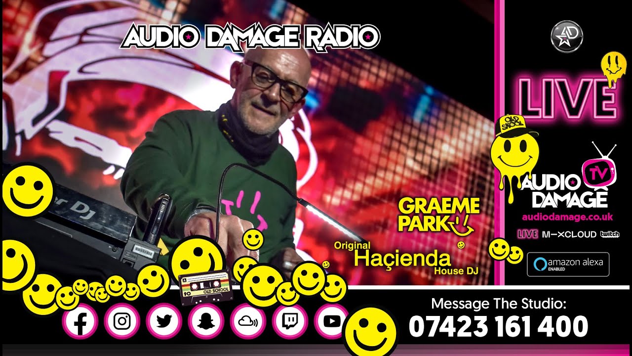 Graeme Park (Long Live House) - LIVE - Audio Damage Radio. 3am - 4am (21.12.2025).