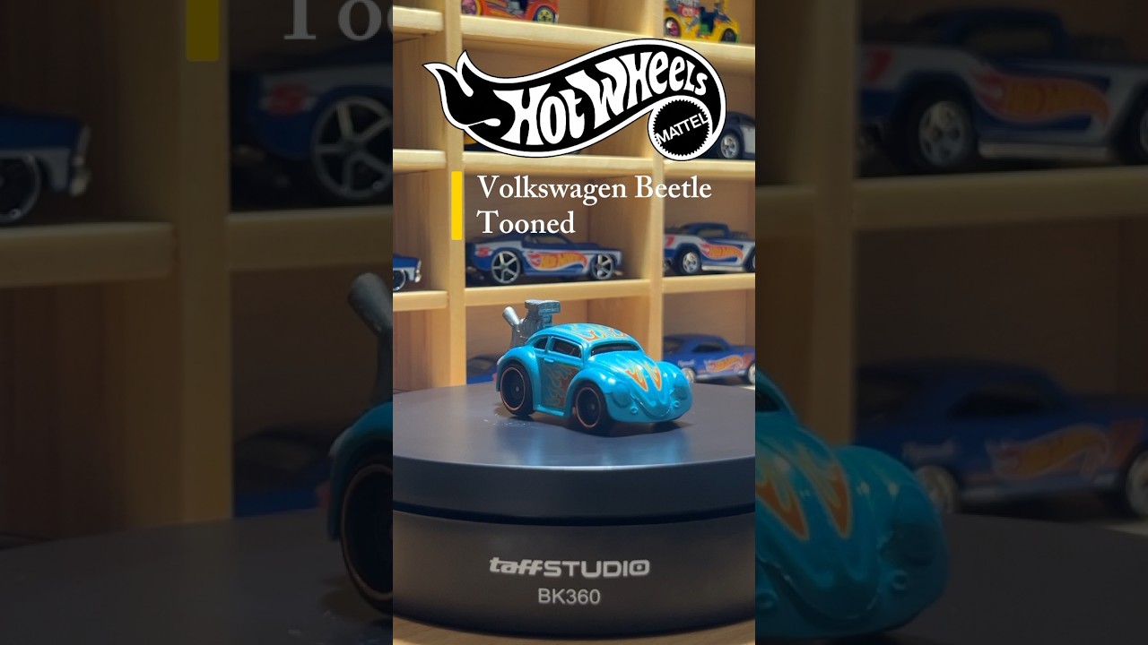 "Hotwheels Volkswagen Beetle Tooned Bikin Gemas Para Kolektor" 