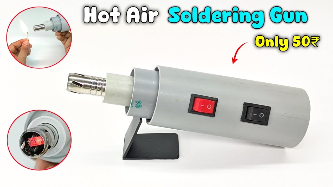 How To Make Hot Air Soldering Gun || Diy Hot Air Gun