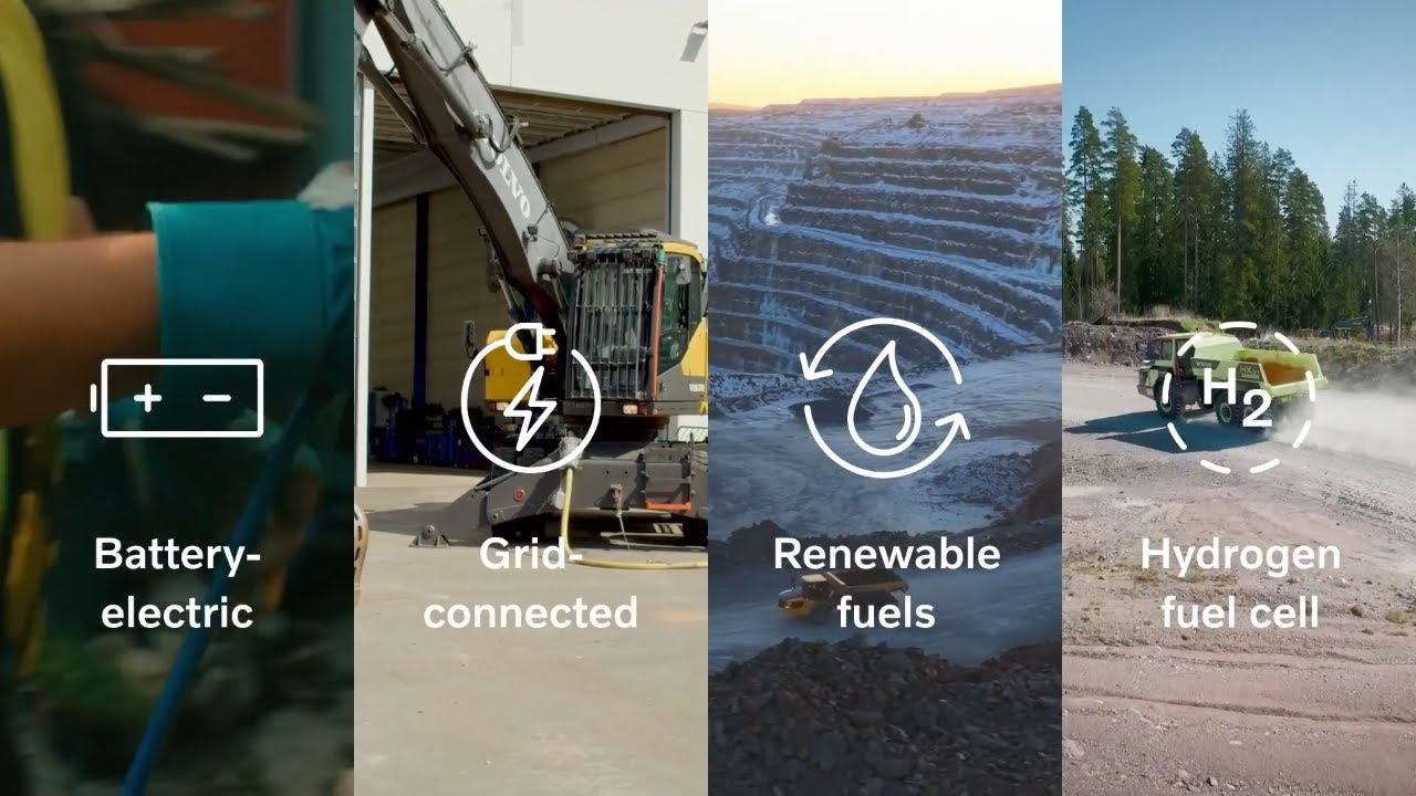 Volvo CE multi-technology approach.