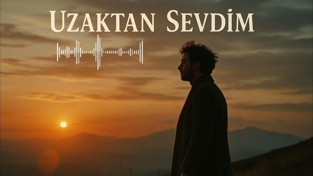 Uzaktan Sevdim | Duygusal Akustik T&uuml;rk&uuml; (Official Lyrics Video)