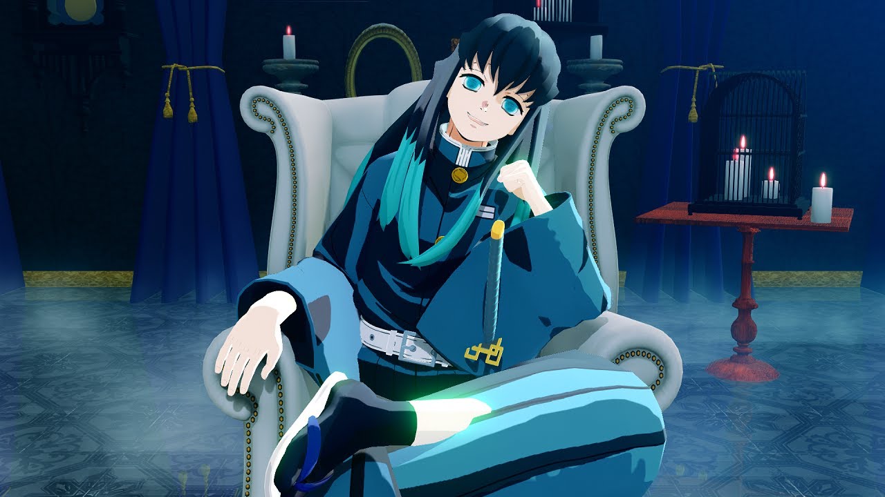【MMD x Demon Slayer】 マフィア/Mafia 【Muichiro】