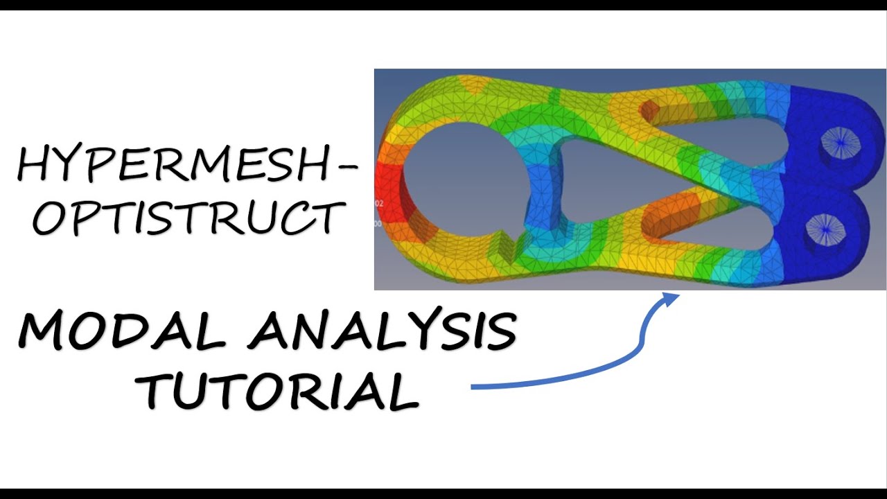 Modal Analysis Tutorial | Hypermesh-Optistruct Tutorial | Knuckle Joint