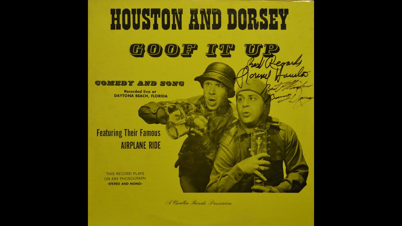 Houston and Dorsey Goof It Up (full album) - recorded live at Daytona Beach, Florida (1964)