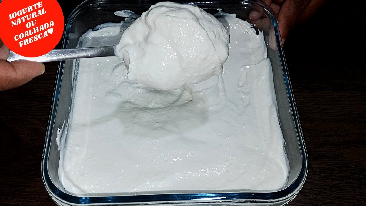 COMO FAZER COALHADA CASEIRA(iogurte natural) COM APENAS 2 INGREDIENTES