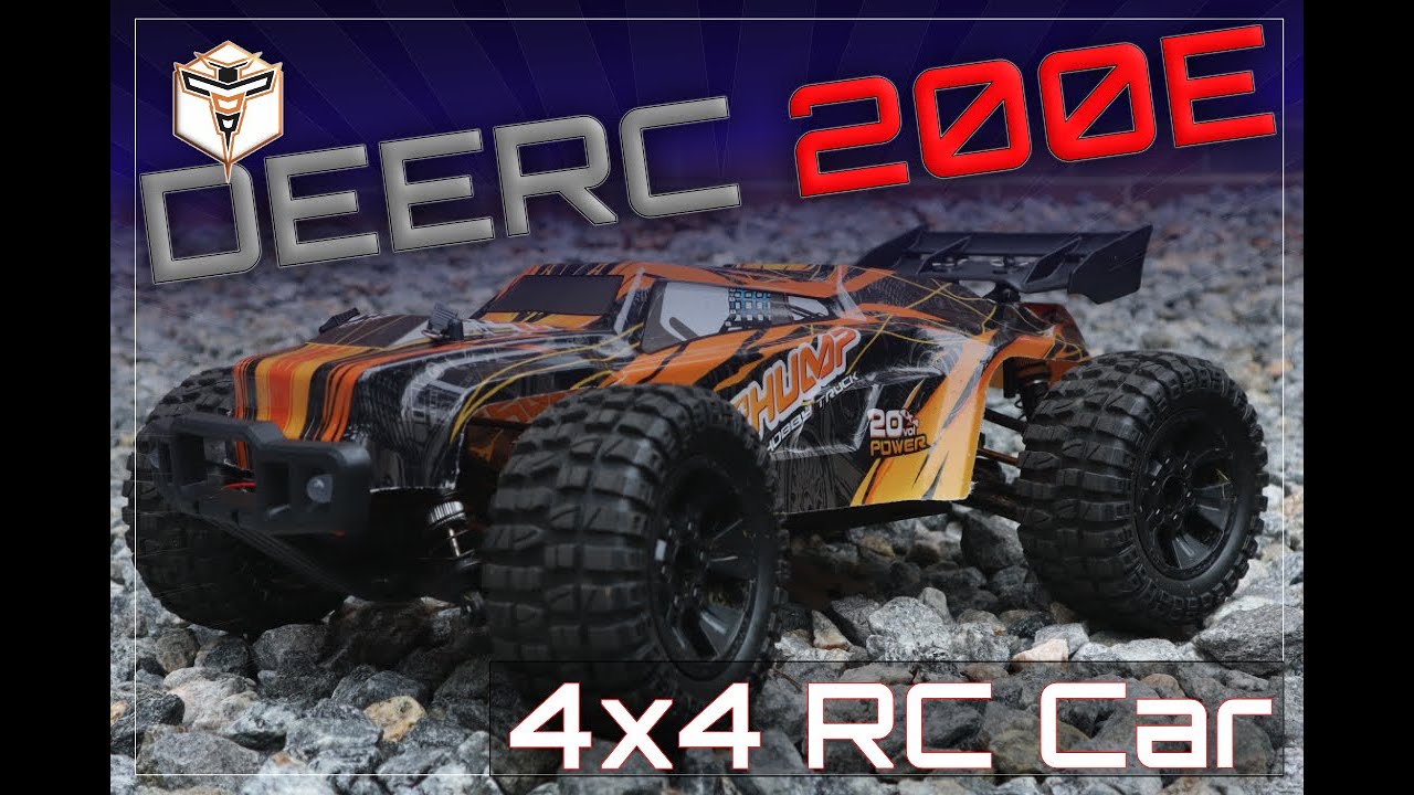 The DEERC 200E Brushless RC Car - One of My Favorites! Check Description for 15% Off!