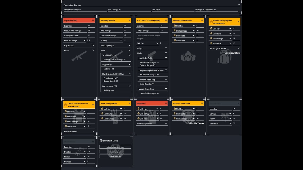 Skill Build