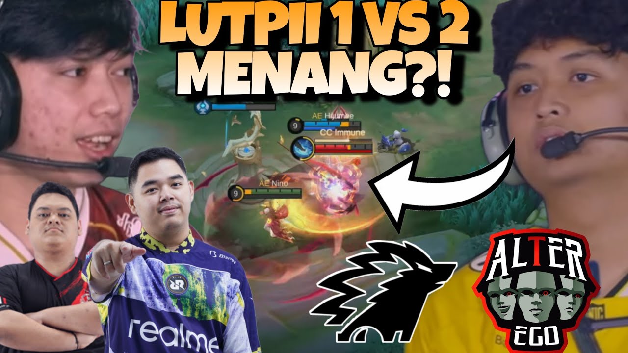 LAPU-LAPU LUTPII MONTAGE 1VS2 !! GW SAMPE SPEECHLESS !! ALTER EGO VS ONIC MATCH 2 - MPL S16