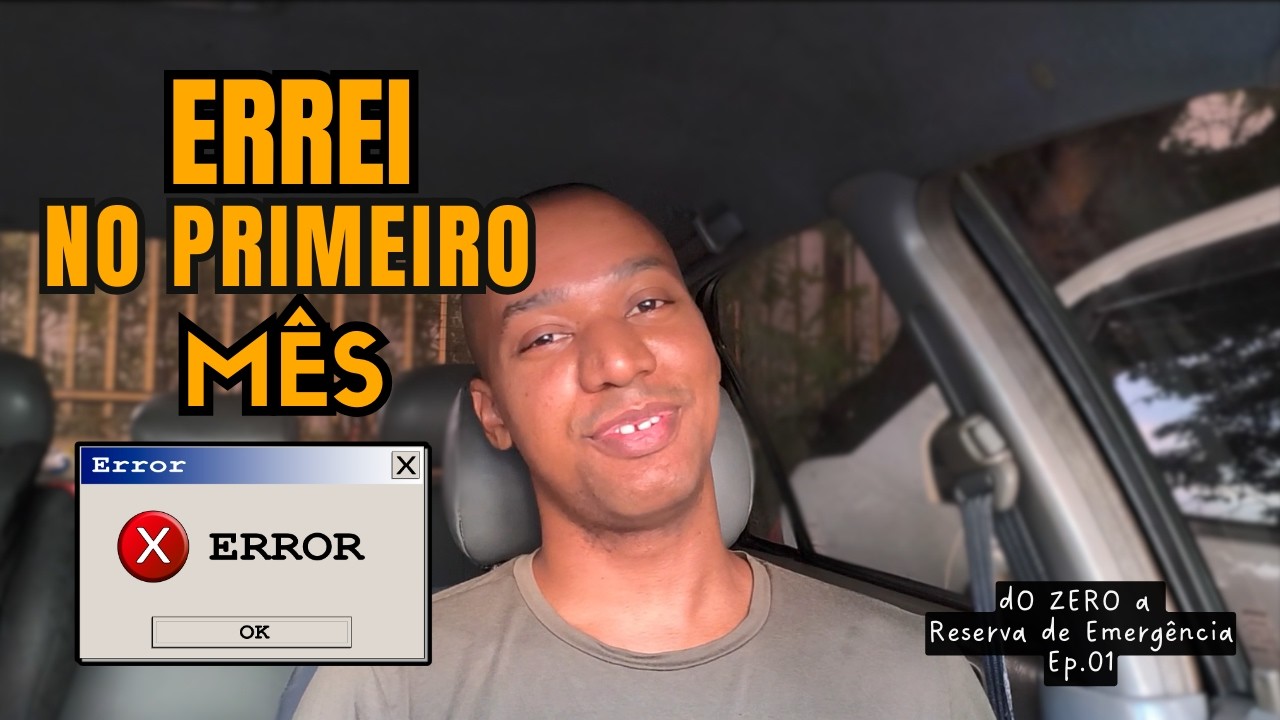 Aprendi isso da pior forma no meu primeiro mês