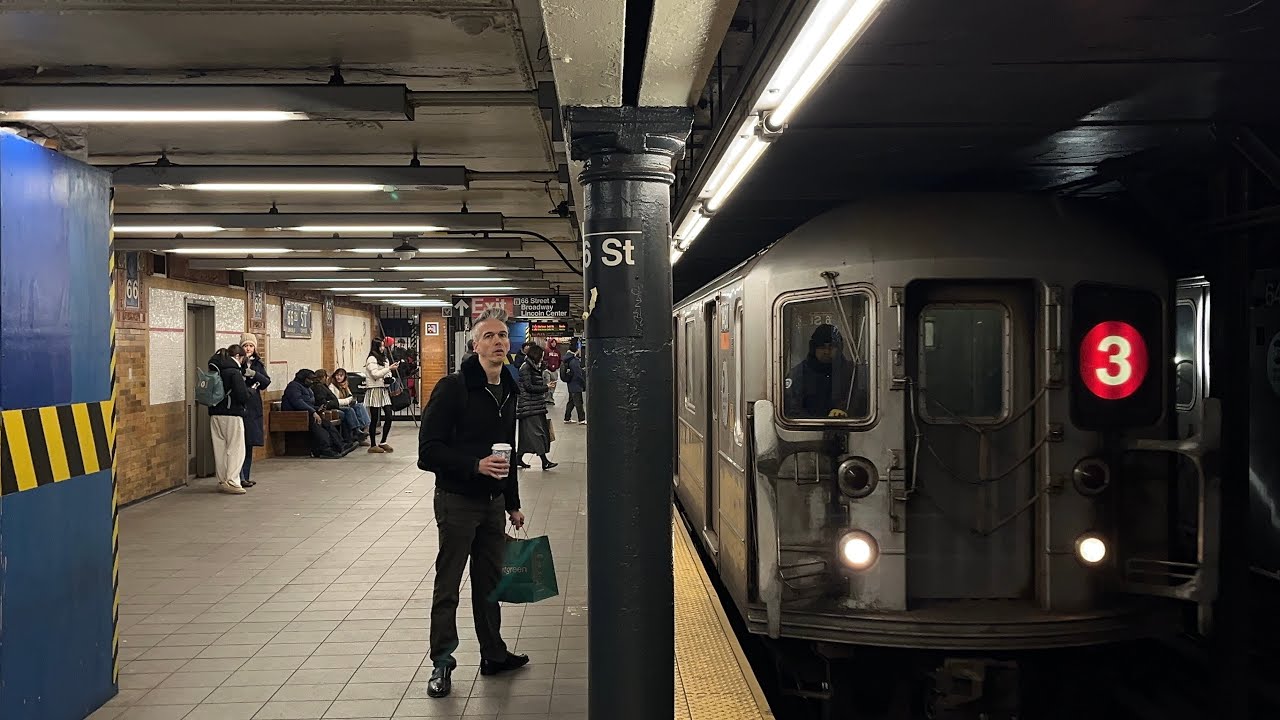 NYC Subway: (1) (2) (3) Trains via 7 Avenue Local Action @ 66 St-Lincoln Center